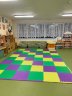 Мягкий пол, коврики-пазлы 50х50x2.0 см. Зеленый