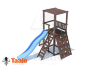 Детский игровой комплекс Taalo A1 с плоской крышей