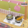 Угловая детская игровая кухня KidKraft Гурман, розовая